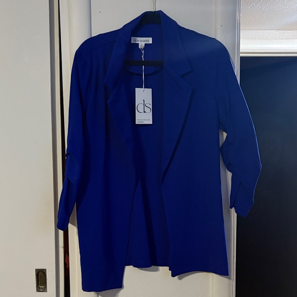 DS Women's Royal Blue Blazer